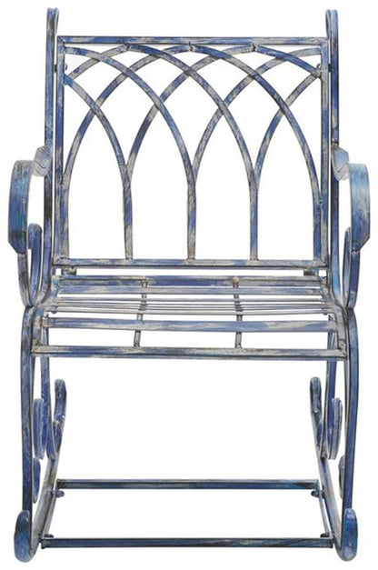 Safavieh - Medrano Rocking Chair - Mossy Blue  - PAT5030C veiw 1