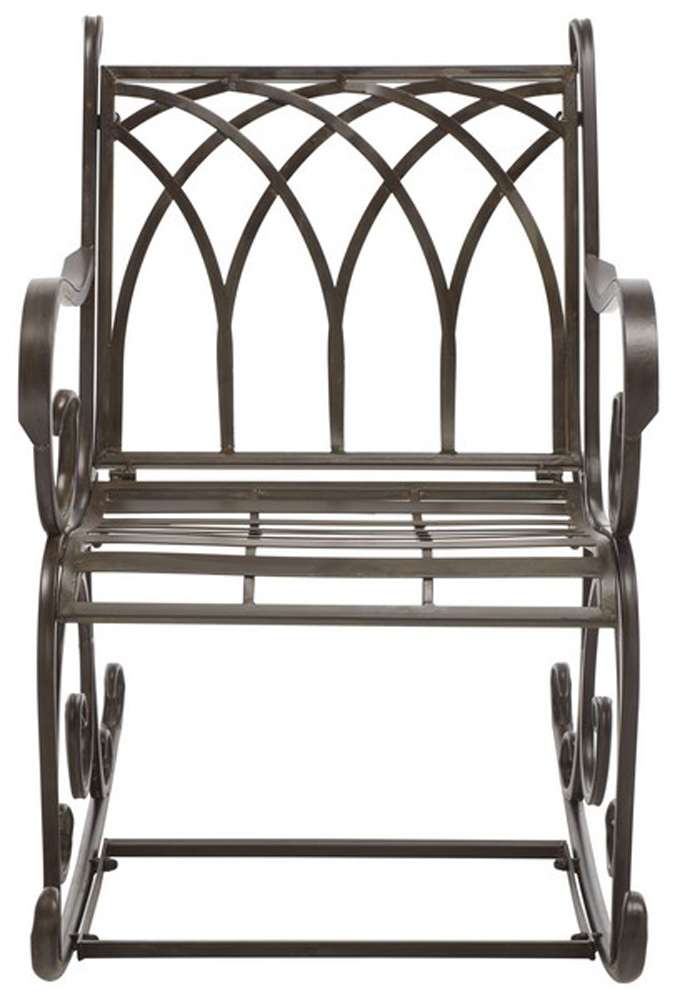 Safavieh - Medrano Rocking Chair - Rustic Brown - PAT5030B veiw 1