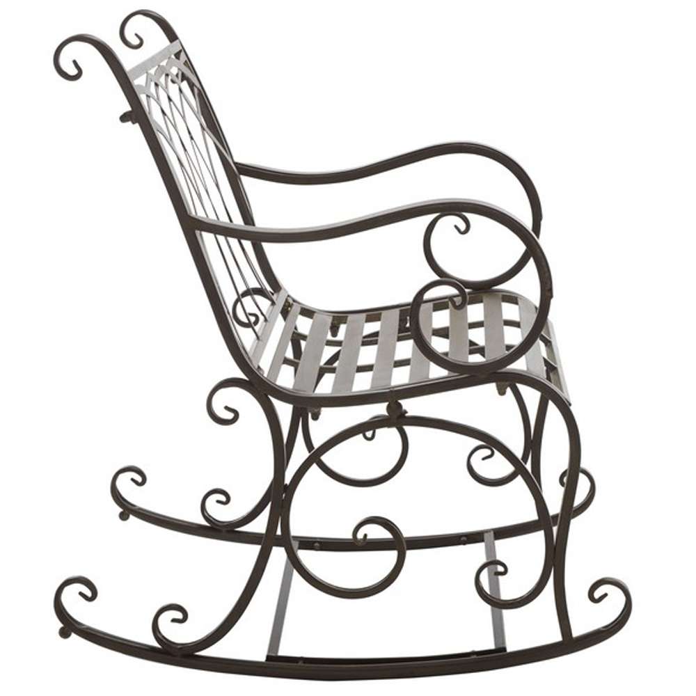 Safavieh - Medrano Rocking Chair - Rustic Brown - PAT5030B veiw 4