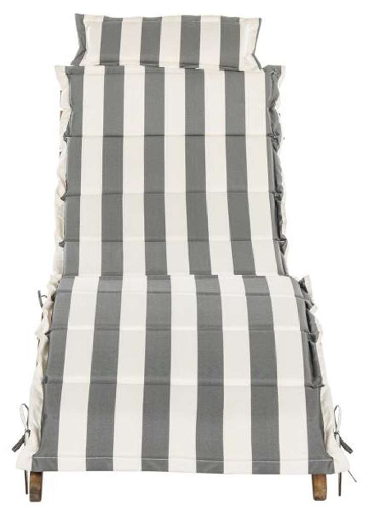 Safavieh - Pacifica 3 Piece Lounge Set - Natural - Grey Stripe - PAT7020A veiw 2