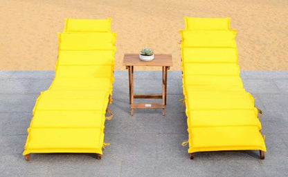 Safavieh - Pacifica 3 Piece Lounge Set - Natural - Yellow - PAT7020D veiw 1
