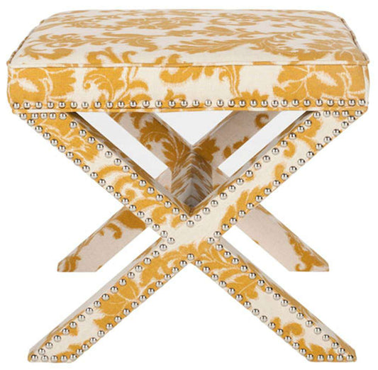 Safavieh - Palmer Ottoman - Maize - Beige - MCR4589M veiw 1