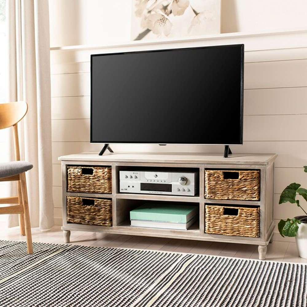 Safavieh - Rooney Tv Unit - White Washed - AMH5745E veiw 2