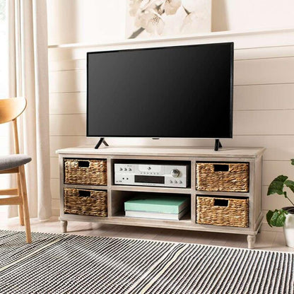 Safavieh - Rooney Tv Unit - White Washed - AMH5745E veiw 2