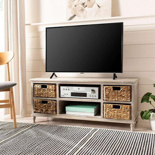 Safavieh - Rooney Tv Unit - White Washed - AMH5745E veiw 2