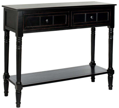 Safavieh - Samantha Console - Distressed Black  - AMH5710B veiw 3