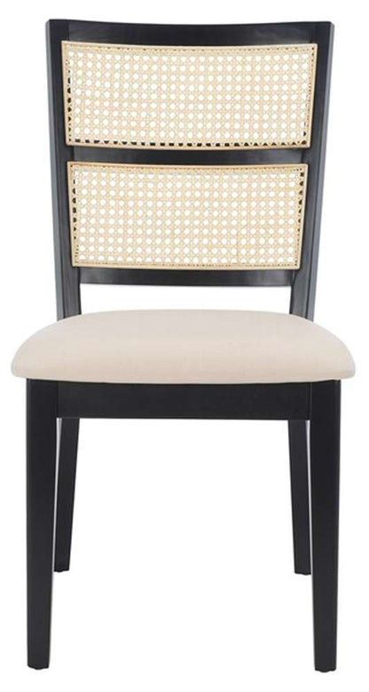Safavieh - Toril Dining Chair - Black - White  (Set of 2) - DCH1013B-SET2 veiw 1