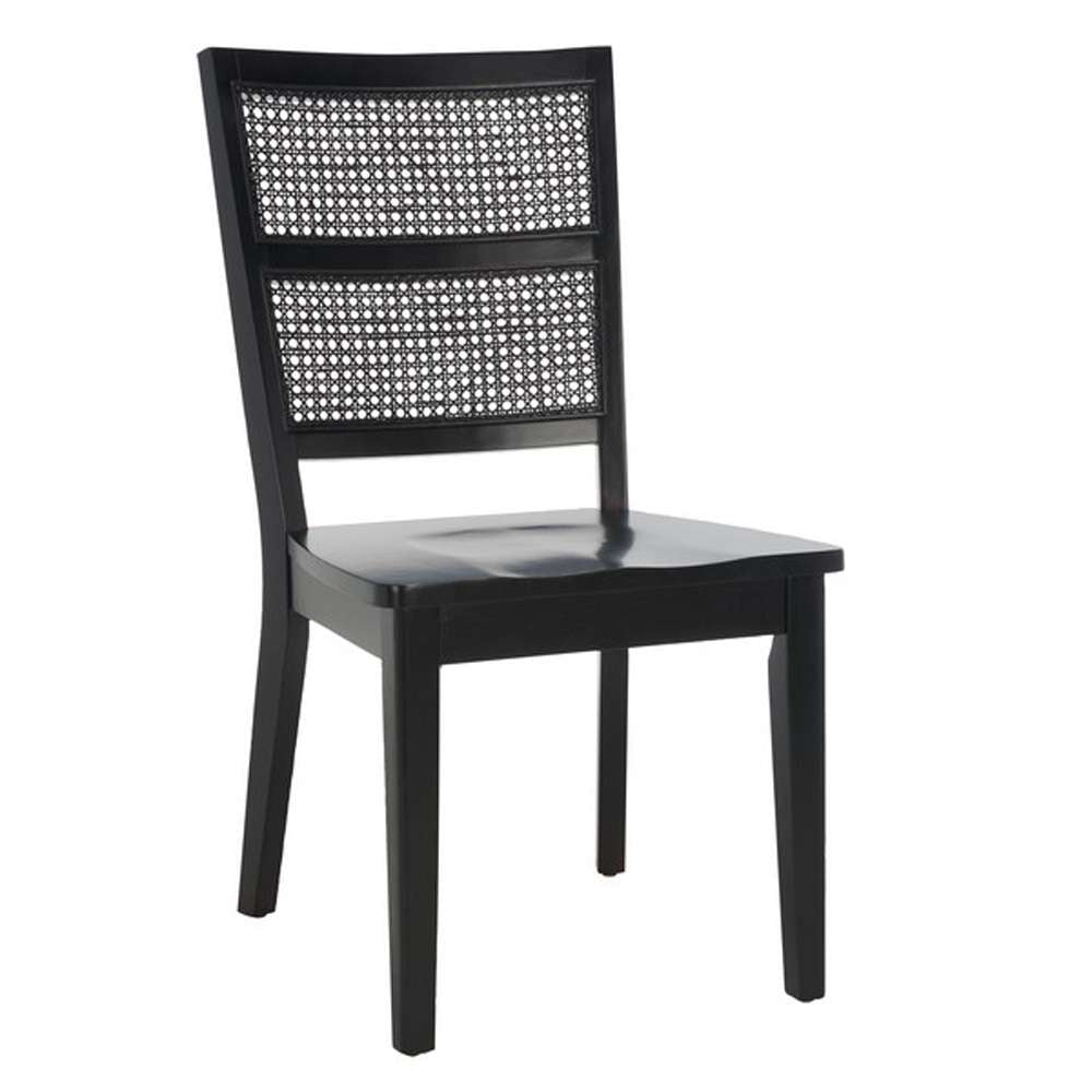 Safavieh - Toril Dining Chair - Black  (Set of 2) - DCH1013C-SET2 veiw 3