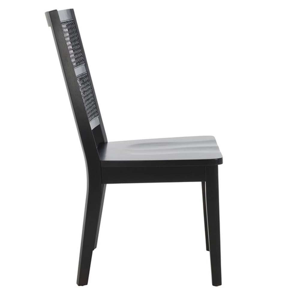 Safavieh - Toril Dining Chair - Black  (Set of 2) - DCH1013C-SET2 veiw 4