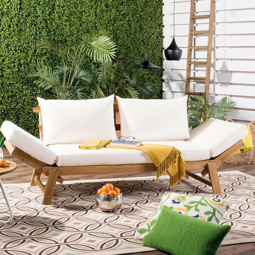 Safavieh - Tandra Daybed - Natural - Beige - PAT6745B veiw 4