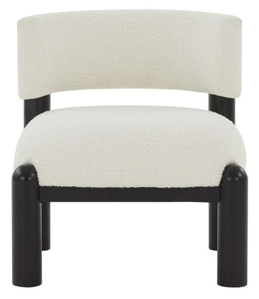 Safavieh - Rosabryna Accent Chair - Ivory - Black - SFV5074D veiw 1