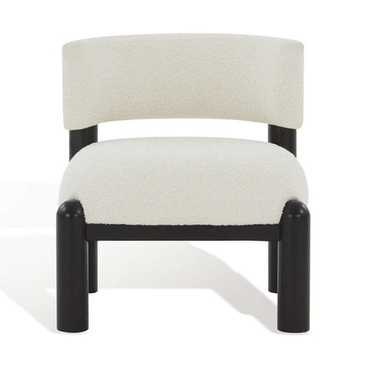 Safavieh - Rosabryna Accent Chair - Ivory - Black - SFV5074D veiw 2