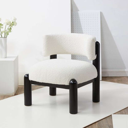 Safavieh - Rosabryna Accent Chair - Ivory - Black - SFV5074D veiw 3
