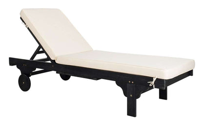 Safavieh - Newport Lounge Chair - Black - Beige - PAT7022G veiw 1