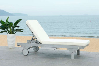 Safavieh - Newport Lounge Chair - Grey - Beige - PAT7022H veiw 2
