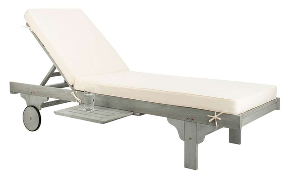Safavieh - Newport Lounge Chair - Grey - Beige - PAT7022H veiw 3