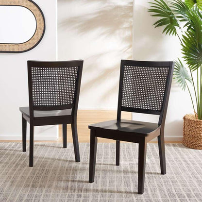 Safavieh - Margo Dining Chair - Black  (Set of 2) - DCH1012D-SET2 veiw 2