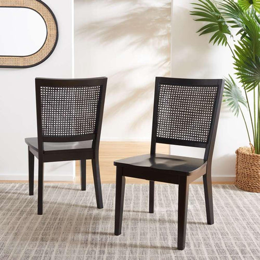 Safavieh - Margo Dining Chair - Black  (Set of 2) - DCH1012D-SET2 veiw 2
