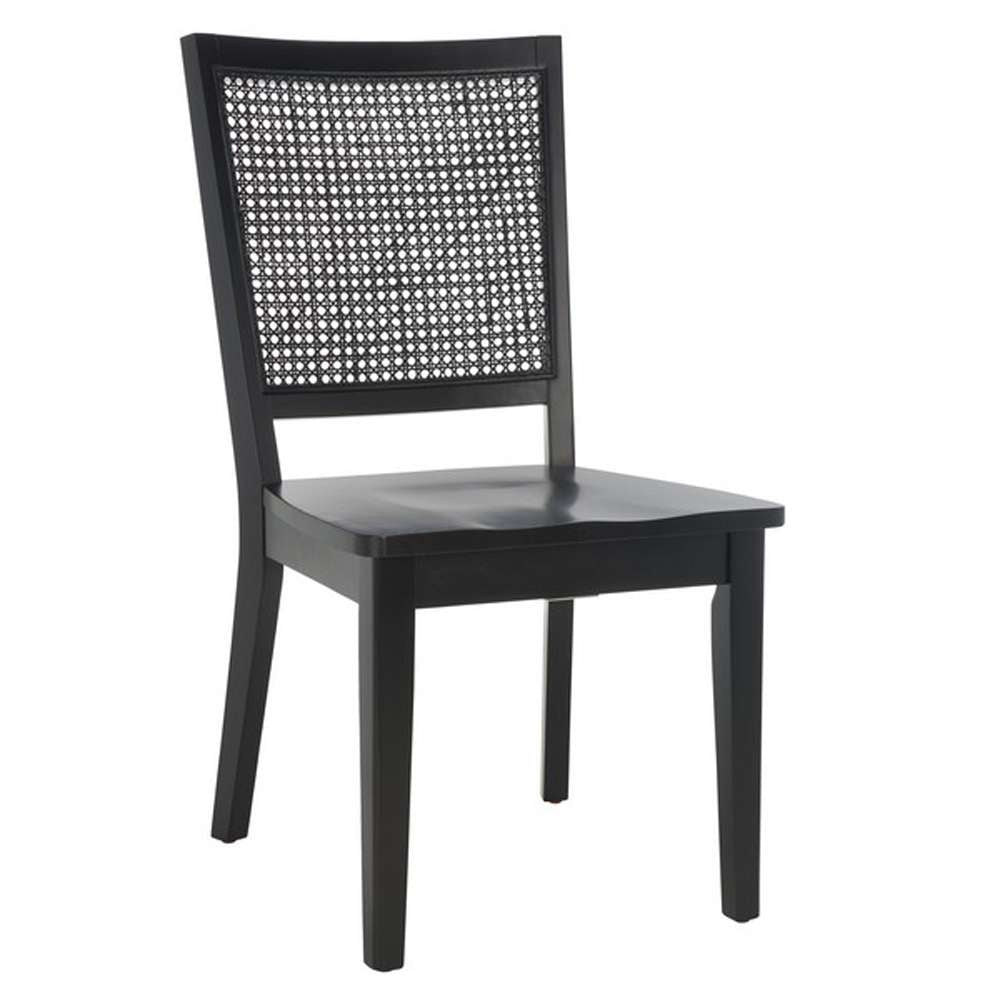 Safavieh - Margo Dining Chair - Black  (Set of 2) - DCH1012D-SET2 veiw 3