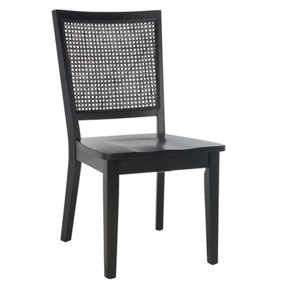 Safavieh - Margo Dining Chair - Black  (Set of 2) - DCH1012D-SET2 veiw 3