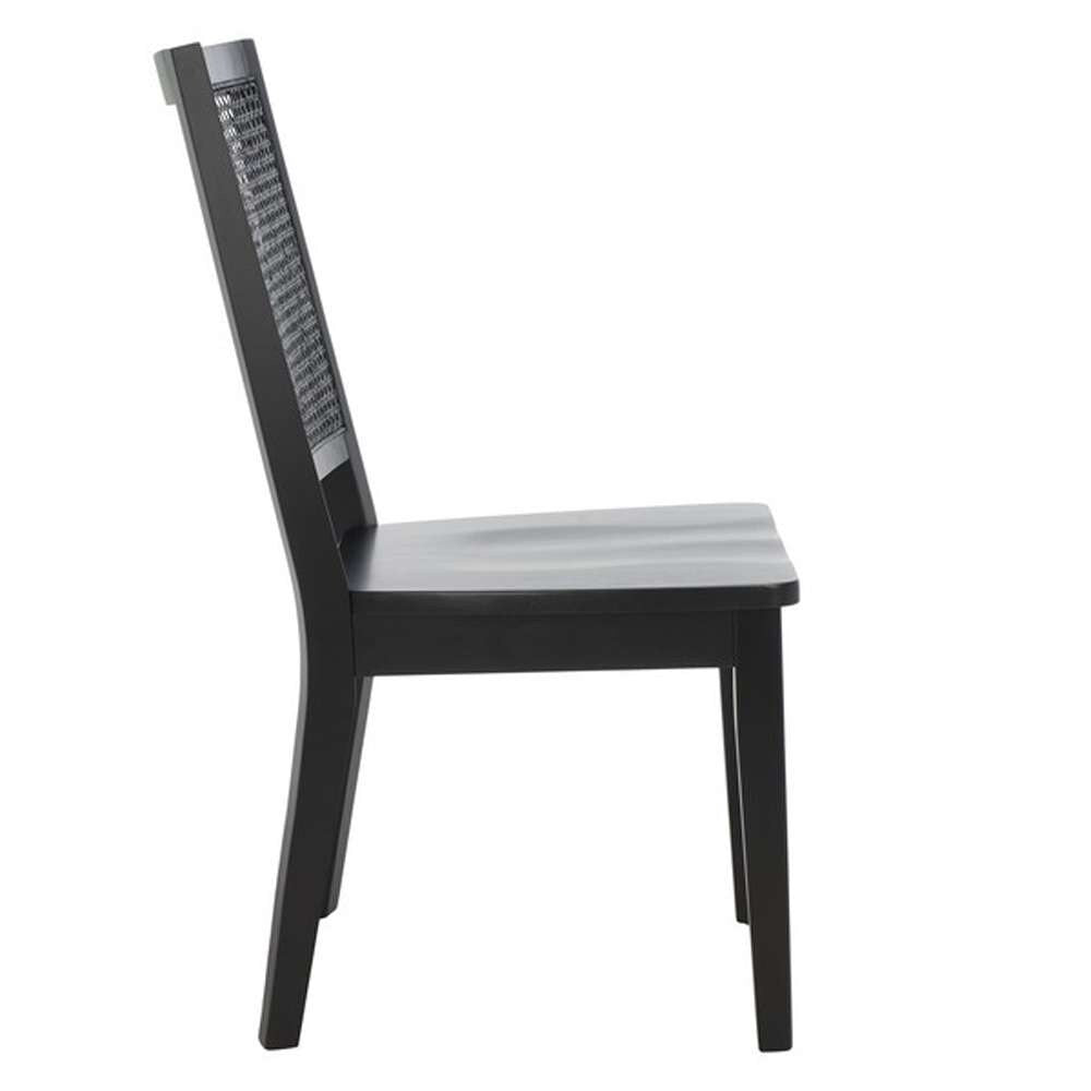 Safavieh - Margo Dining Chair - Black  (Set of 2) - DCH1012D-SET2 veiw 4