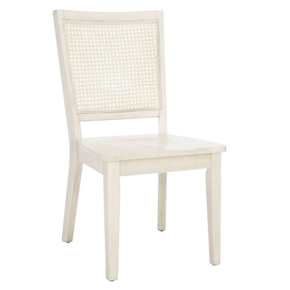 Safavieh - Margo Dining Chair - White Washed  (Set of 2) - DCH1012C-SET2 veiw 3