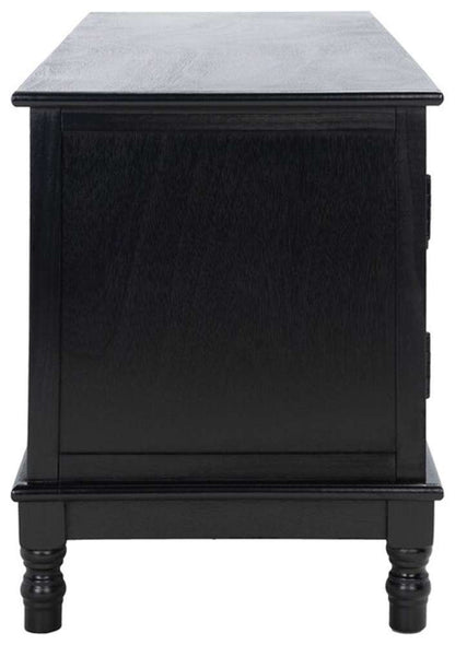 Safavieh - Magnolia 2 Door 2 Shelf Tv Stand - Black - MED5702B veiw 4