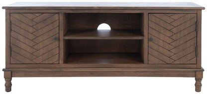 Safavieh - Magnolia 2 Door 2 Shelf Tv Stand - Brown - MED5702C veiw 1