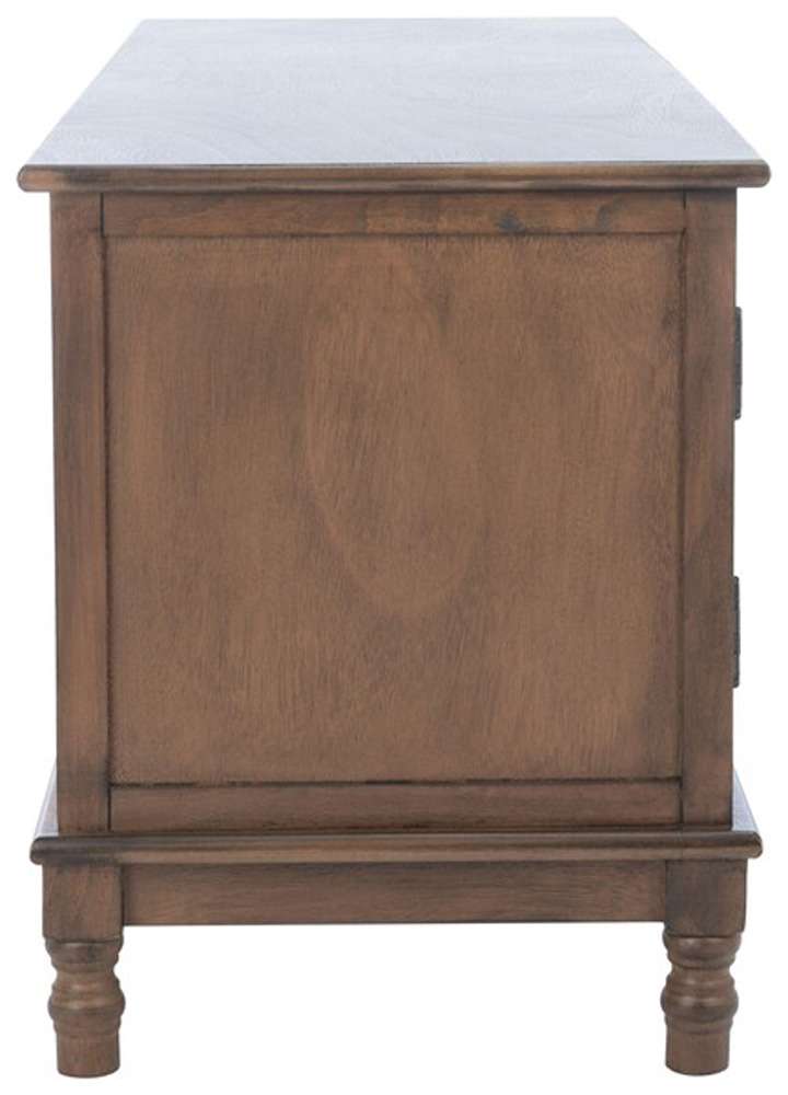 Safavieh - Magnolia 2 Door 2 Shelf Tv Stand - Brown - MED5702C veiw 3