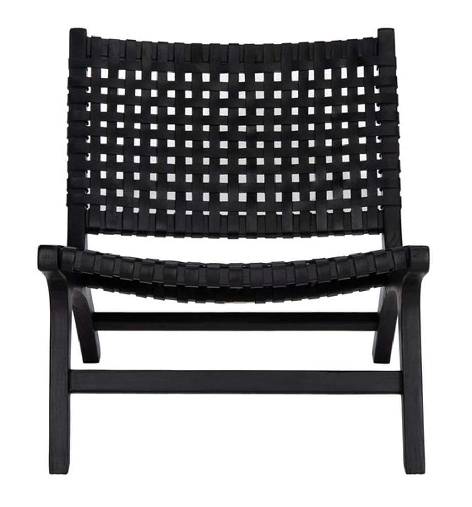 Safavieh - Luna Accent Chair - Black - Black - ACH1002D veiw 1