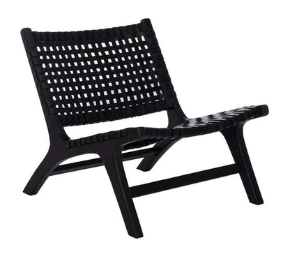 Safavieh - Luna Accent Chair - Black - Black - ACH1002D veiw 3