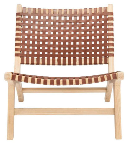 Safavieh - Luna Accent Chair - Cognac - Natural - ACH1002E veiw 1