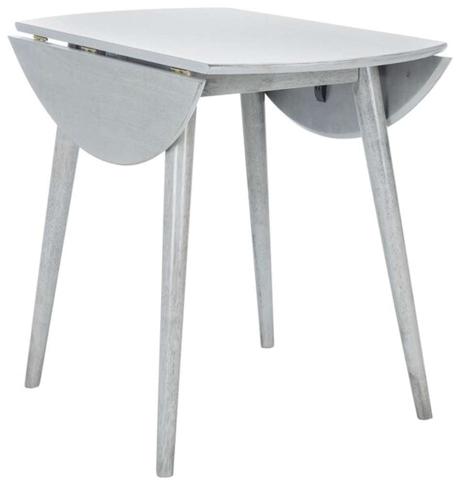Safavieh - Lovell Folding Round Dining Table - Light Grey - DTB1401B veiw 4