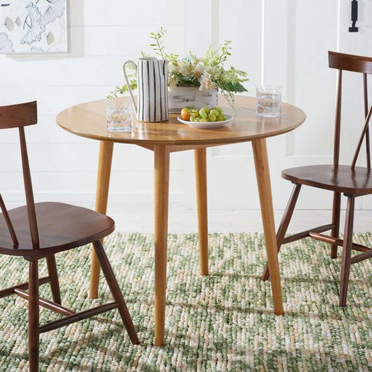 Safavieh - Lovell Folding Round Dining Table - Light Oak - DTB1401D veiw 2
