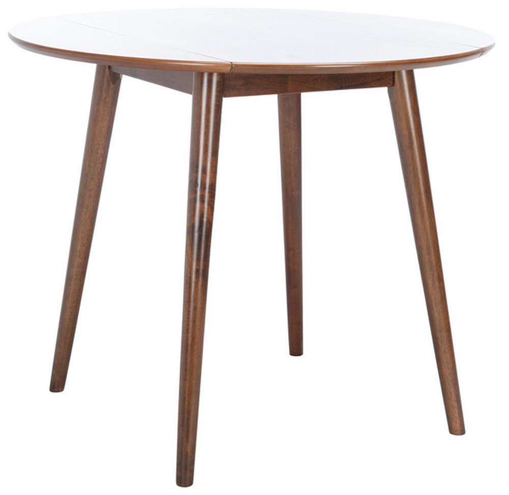 Safavieh - Lovell Folding Round Dining Table - Walnut - DTB1401A veiw 3