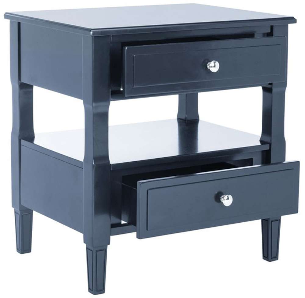Safavieh - Jenson Side Table - Navy - FOX6277D veiw 3