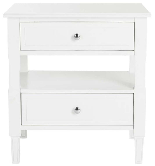Safavieh - Jenson Side Table - White - FOX6277A veiw 1