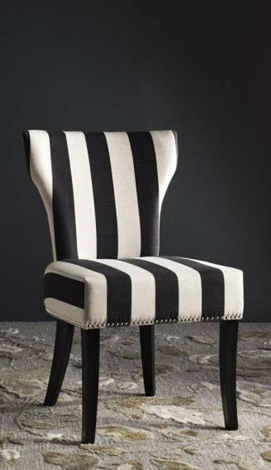 Safavieh - Jappic Side Chair - Black - White  (Set of 2) - MCR4706F-SET2 veiw 1
