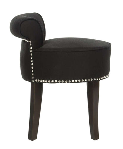 Safavieh - Georgia Vanity Stool - Black - MCR4546J veiw 4