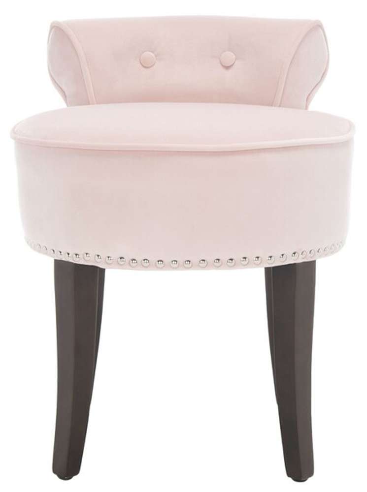 Safavieh - Georgia Vanity Stool - Blush - MCR4546K veiw 1