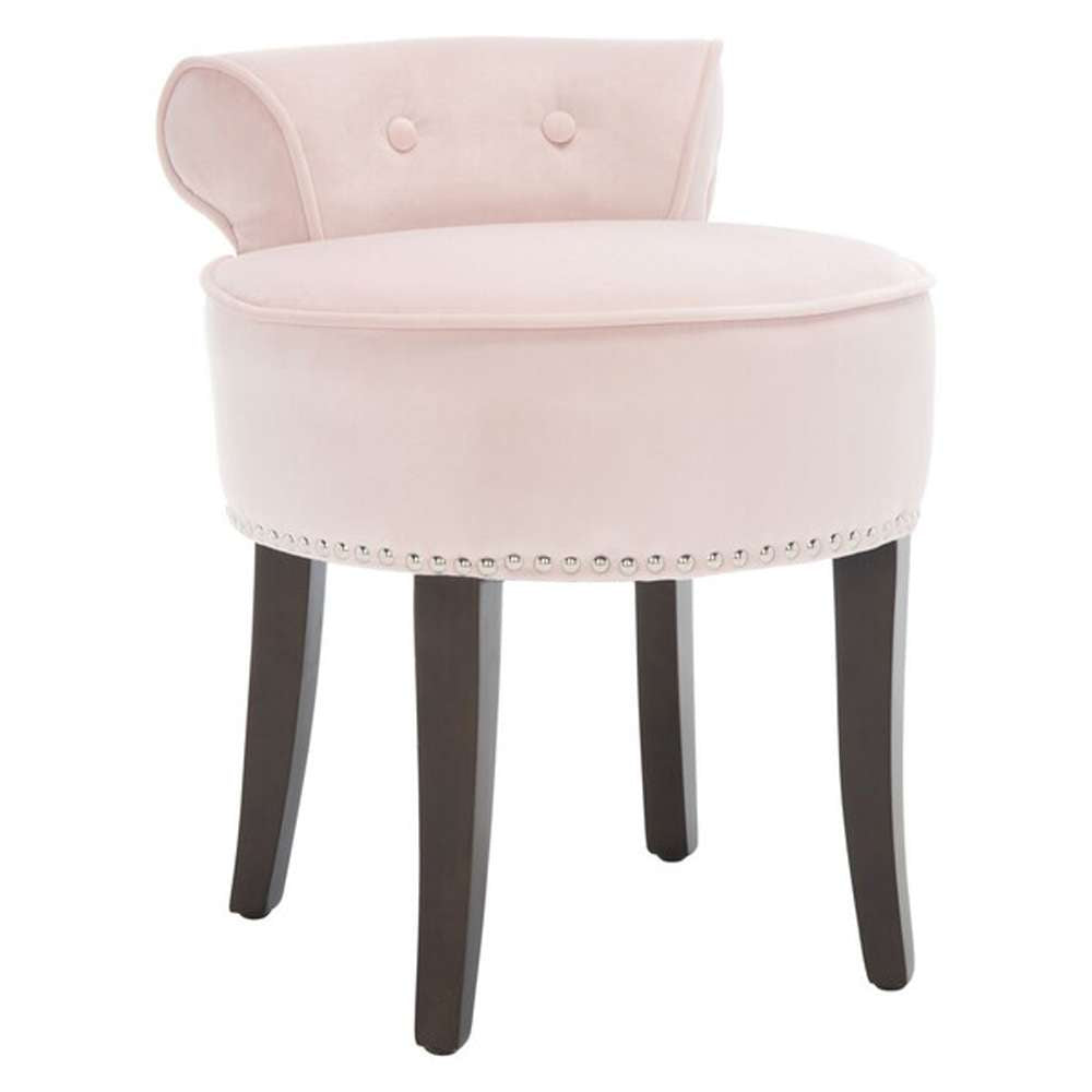 Safavieh - Georgia Vanity Stool - Blush - MCR4546K veiw 3