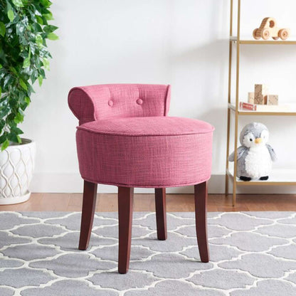 Safavieh - Georgia Vanity Stool - Rose - MCR4546C veiw 2