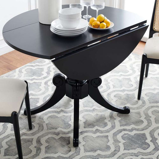 Safavieh - Forest Drop Leaf Dining Table - Black - DTB1000D veiw 1