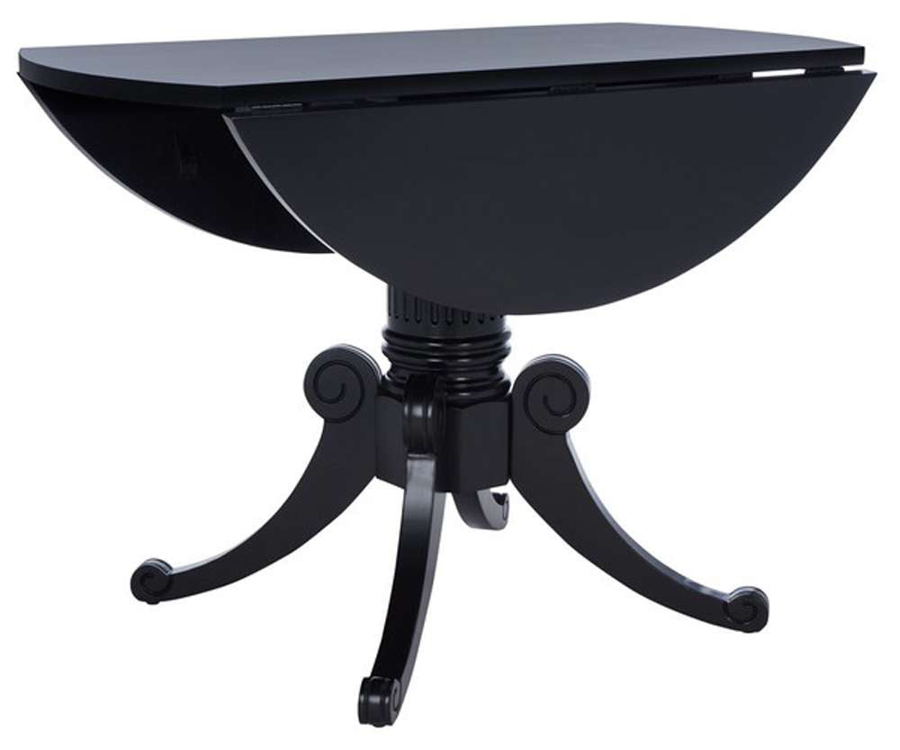 Safavieh - Forest Drop Leaf Dining Table - Black - DTB1000D veiw 4