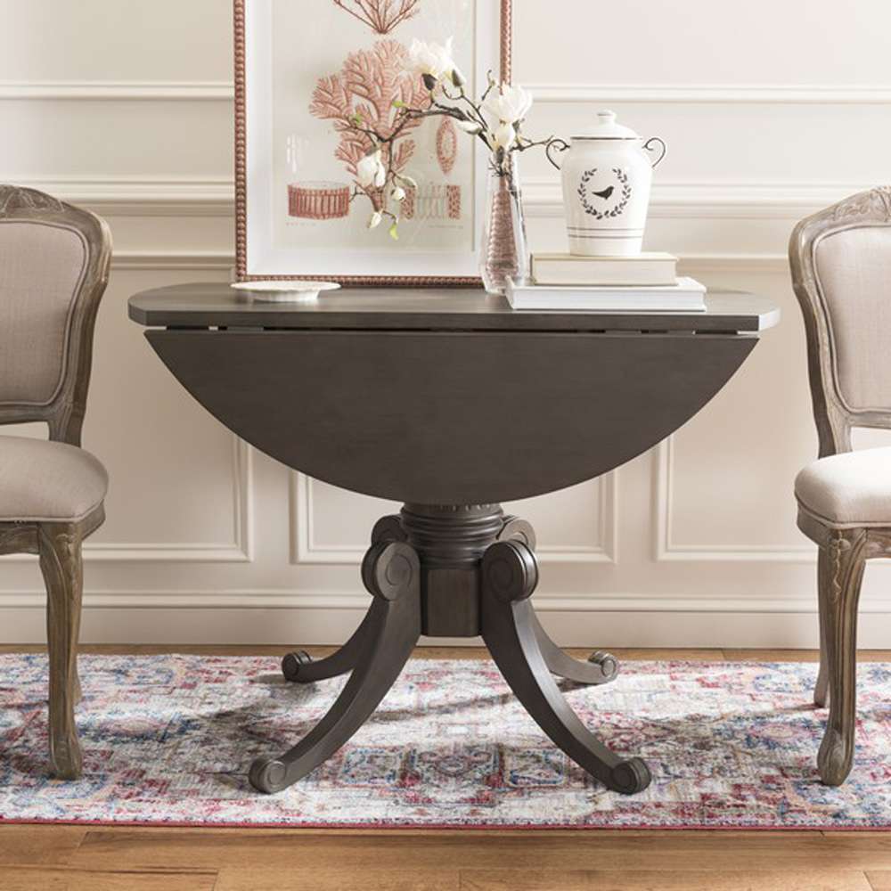 Safavieh - Forest Drop Leaf Dining Table - Grey Wash - DTB1000C veiw 1