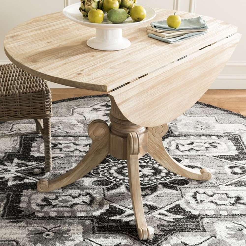 Safavieh - Forest Drop Leaf Dining Table - Rustic Natural - DTB1000B veiw 1
