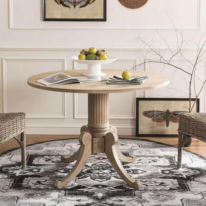 Safavieh - Forest Drop Leaf Dining Table - Rustic Natural - DTB1000B veiw 2