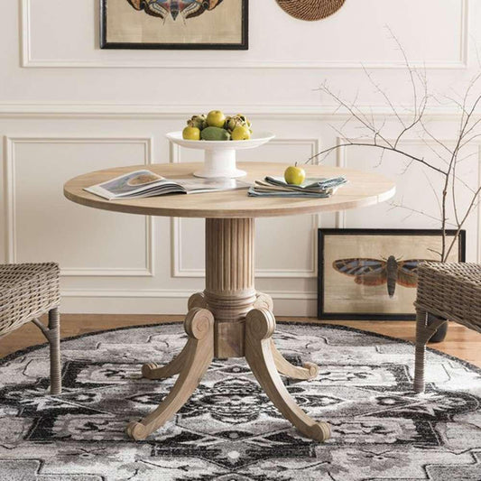 Safavieh - Forest Drop Leaf Dining Table - Rustic Natural - DTB1000B veiw 2