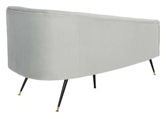 Safavieh - Evangeline Parisian Settee - Grey - Black - LVS6300B veiw 1