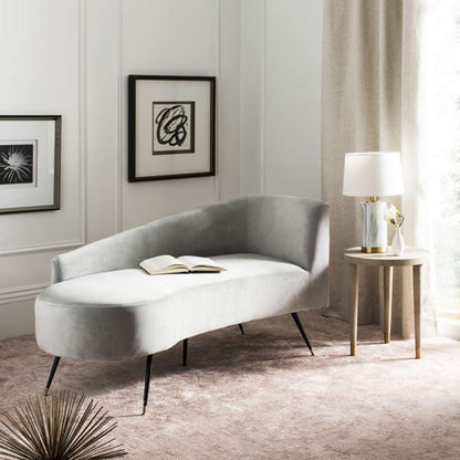 Safavieh - Evangeline Parisian Settee - Grey - Black - LVS6300B veiw 3